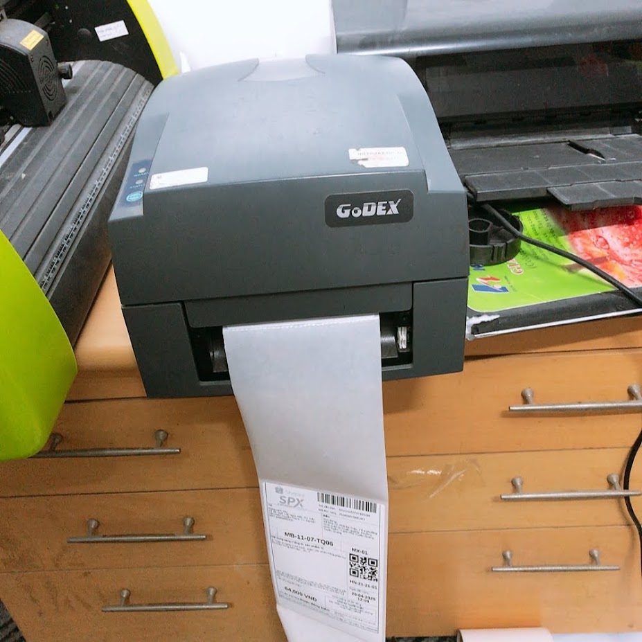 Máy in mã vạch Godex G500 cũ