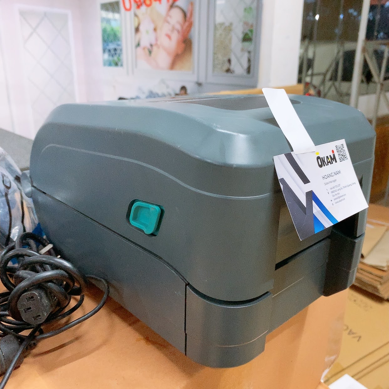 may in ma vach zebra gt800 300dpi da qua su dung