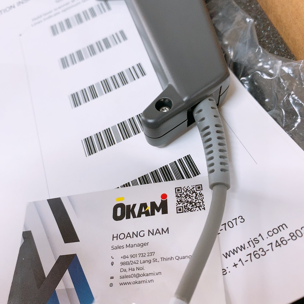 may kiem tra chat luong ma vach RJS D4000L Bac Ninh