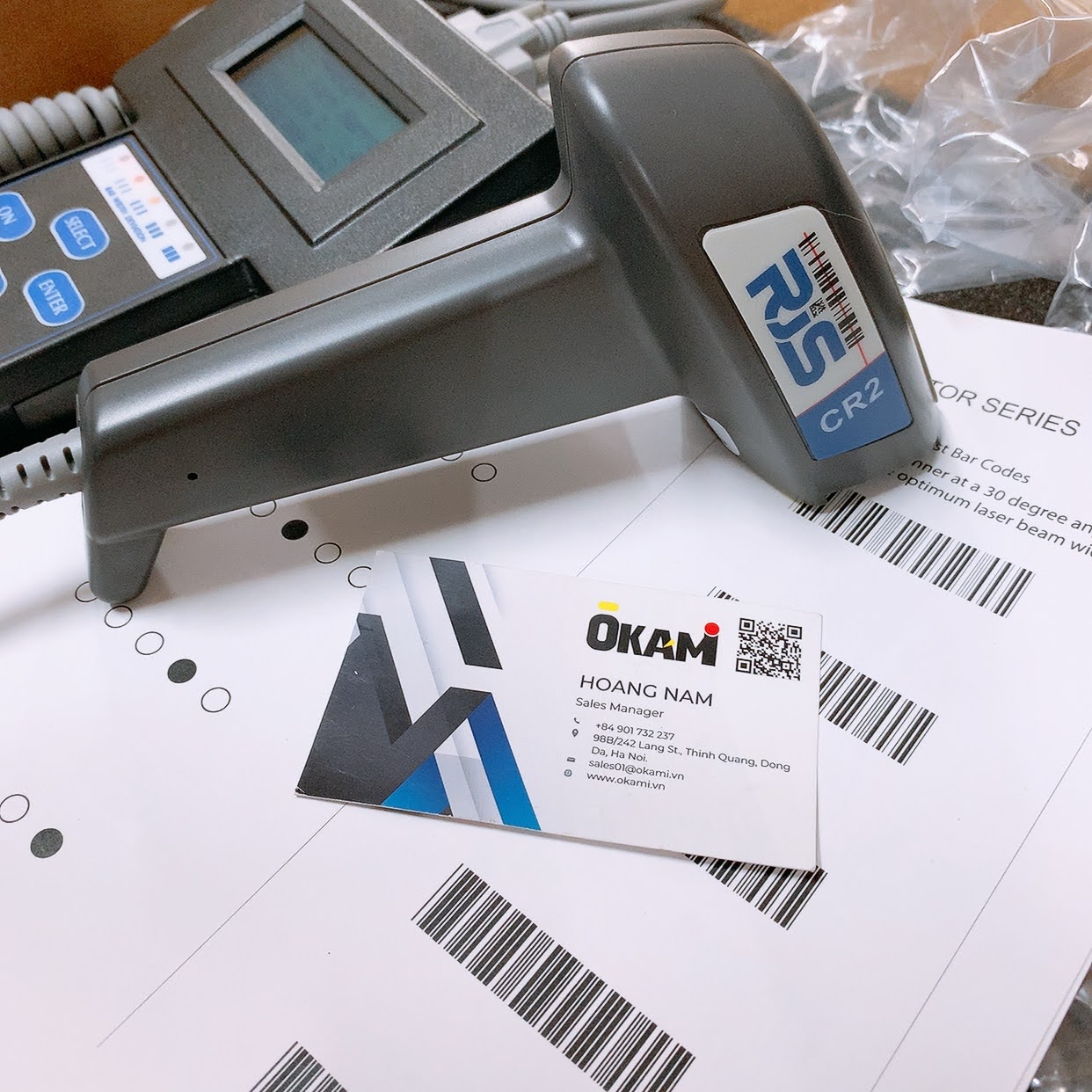 may kiem tra chat luong ma vach RJS D4000L hai phong