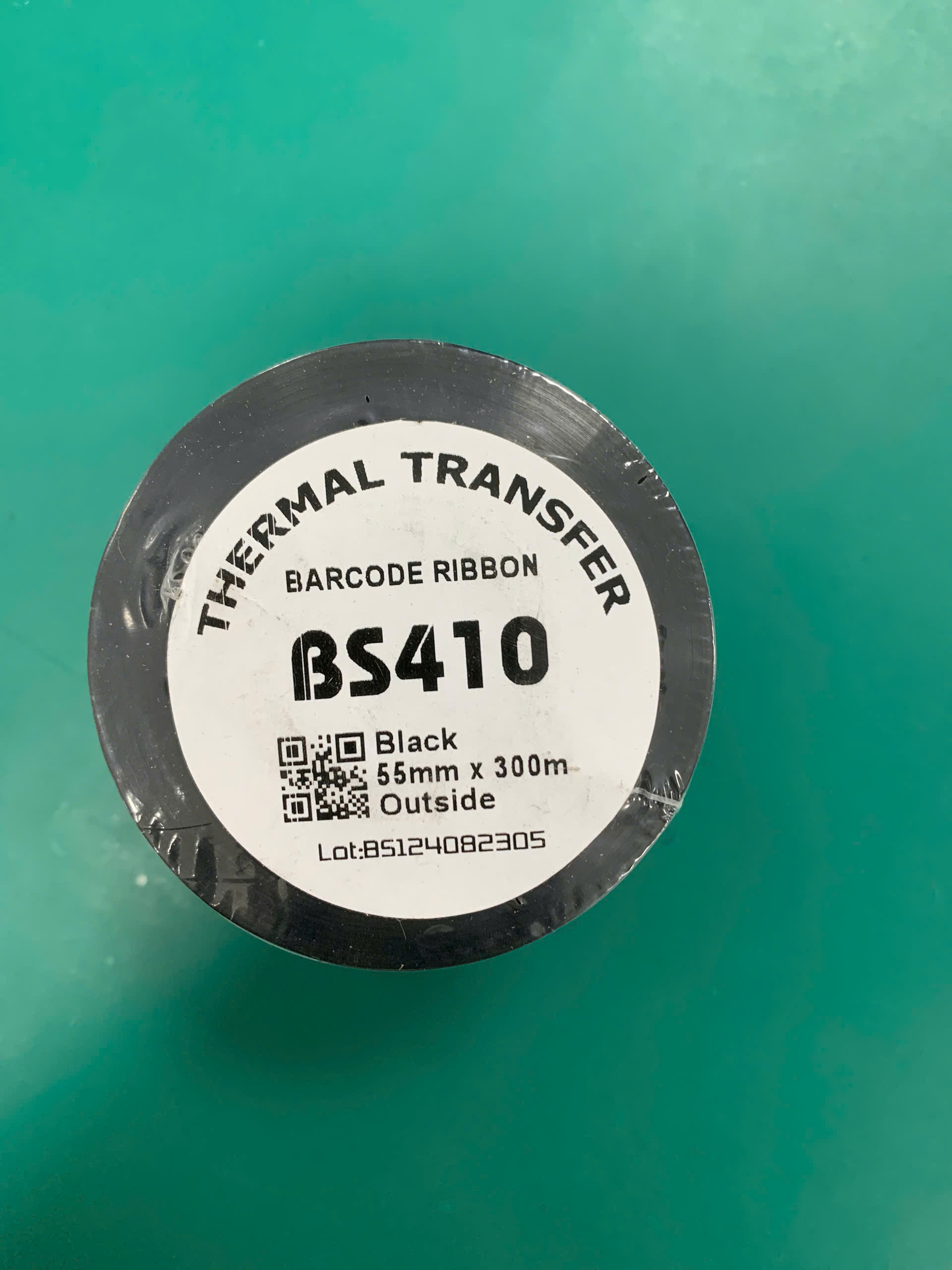 Mực in mã vạch BS410 55x300m