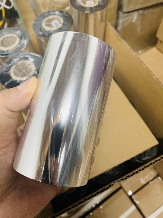 Ribbon máy in mã vạch Resin 100mm x 300m