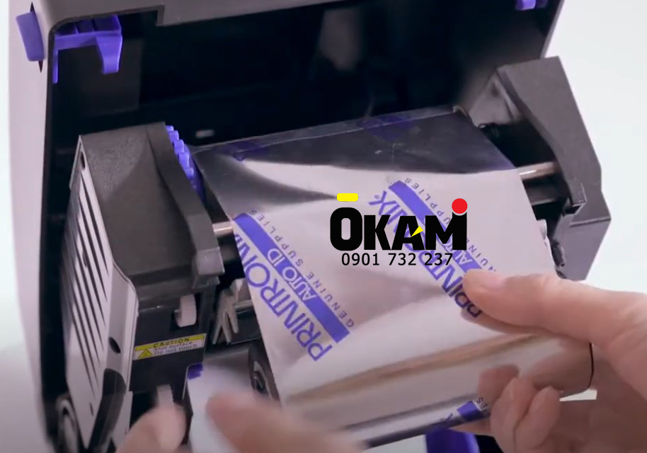 Mực in mã vạch Printronix Auto ID Wax chính hãng Okami