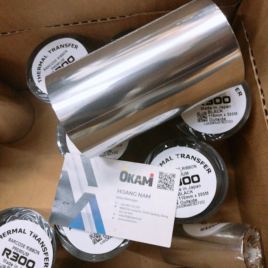 Mực in mã vạch R300 okami