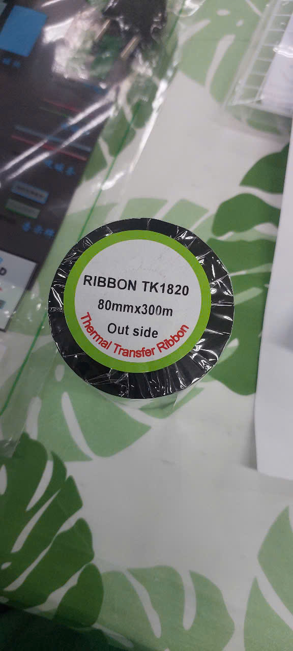 Mực in mã vạch TK1820 80x300