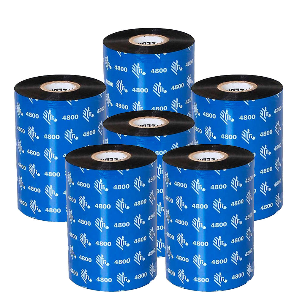 Mực in mã vạch Zebra K4800 110mm x 300m