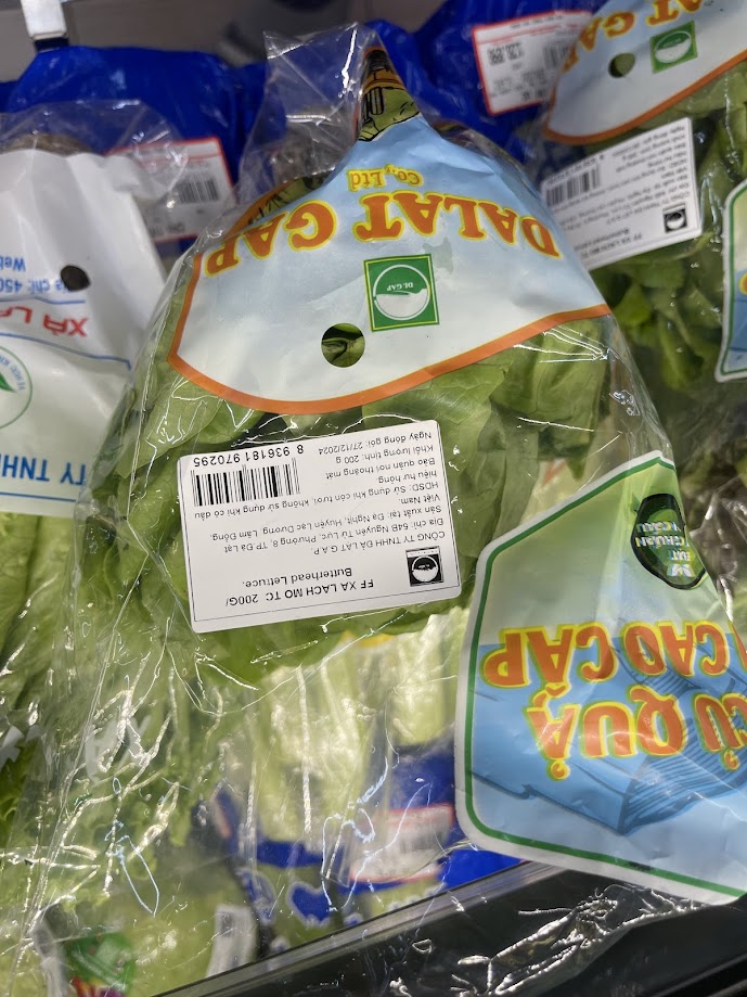 Tem nhãn mác thực phẩm truy xuất nguồn gốc