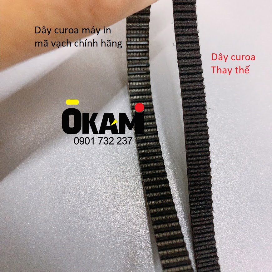 Dây curoa máy in mã vạch chính hãng