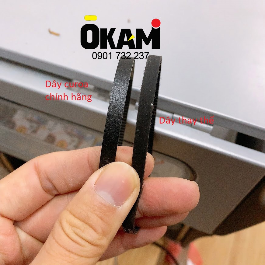 Phân biệt dây curoa máy in mã vạch Zebra