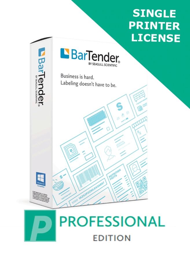 phần mềm Thiết kế tem nhãn Bartender
