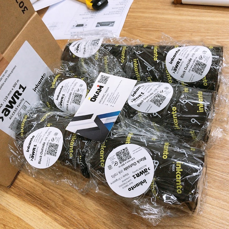 ruy bang Muc in ma vach inkanto AWR1 110mm x 300m