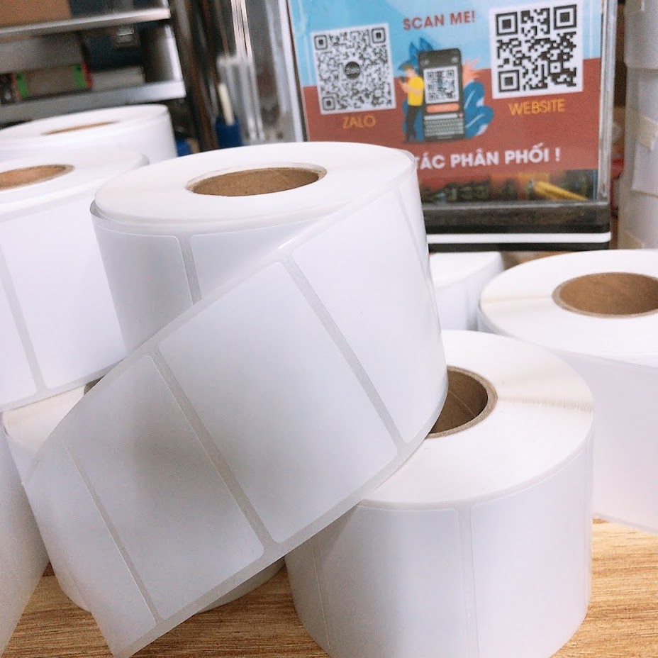 Decal in mã vạch sản xuất chính hãng hà nội