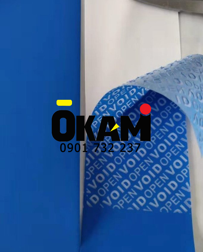 Decal tem void niêm phong chống bóc xé