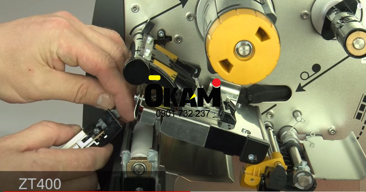 sua dau in zebra ZT410