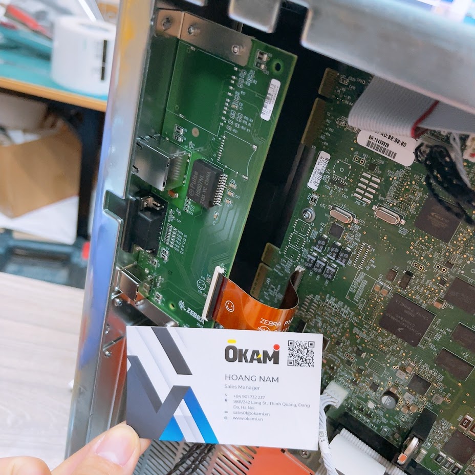 Dịch vụ sửa máy in mã vạch uy tín Okami