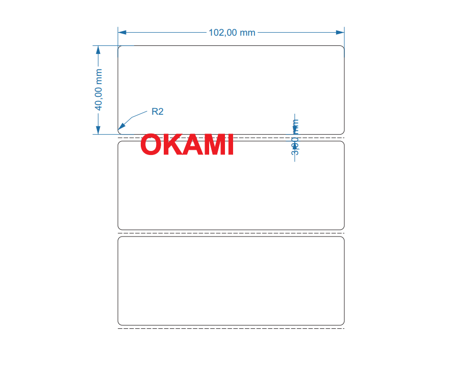 Tem in mã vạch 102x40 x50m