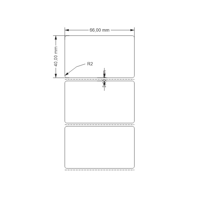 Tem in mã vạch 66x40 cuộn 50m