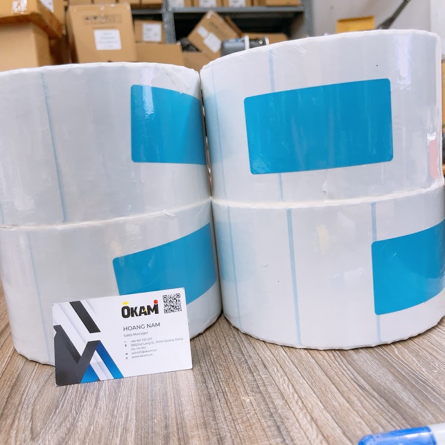 tem in ma vach 95x50 mau xanh