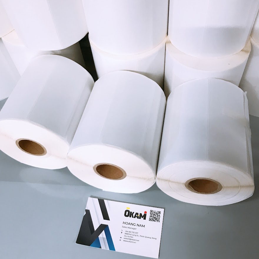 giấy in mã vạch 50x40 50m