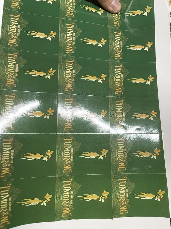 Tem nhãn mác sản phẩm chất lượng cao miễn phí thiết kế