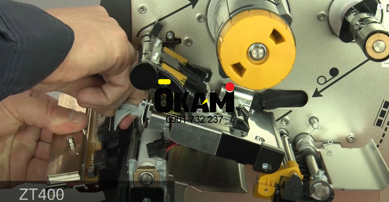 thay dau in zebra zt410