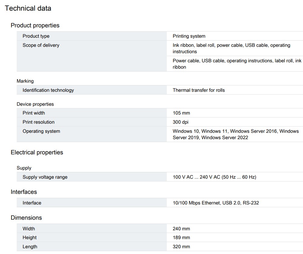 Máy in nhãn THERMOMARK ROLL 2.0 - 1085260