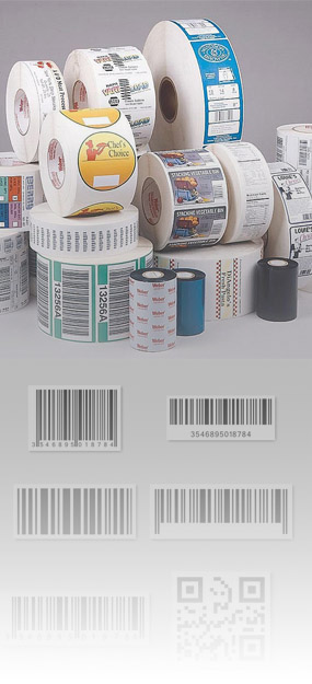 Decal ribbon mã vạch