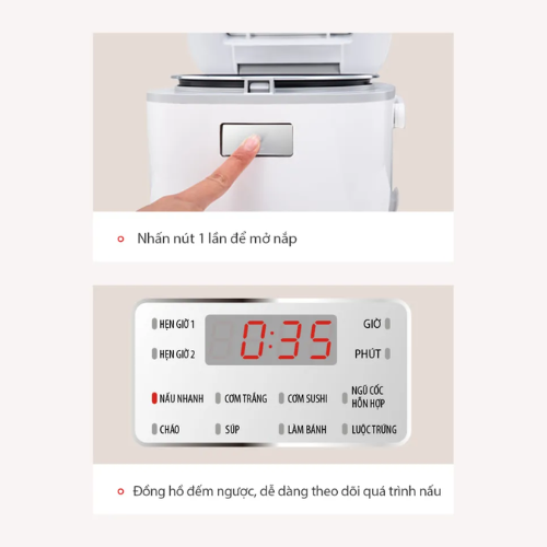 Nồi cơm điện tử Toshiba RC-5DR1UVN(W)