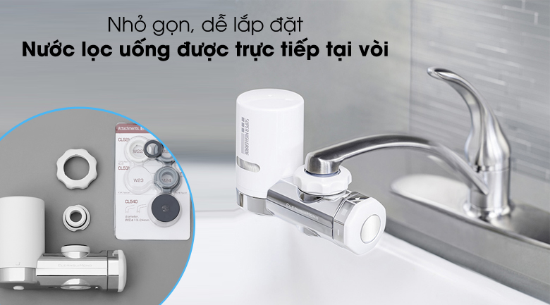 Máy lọc nước gắn vòi Cleansui EF201