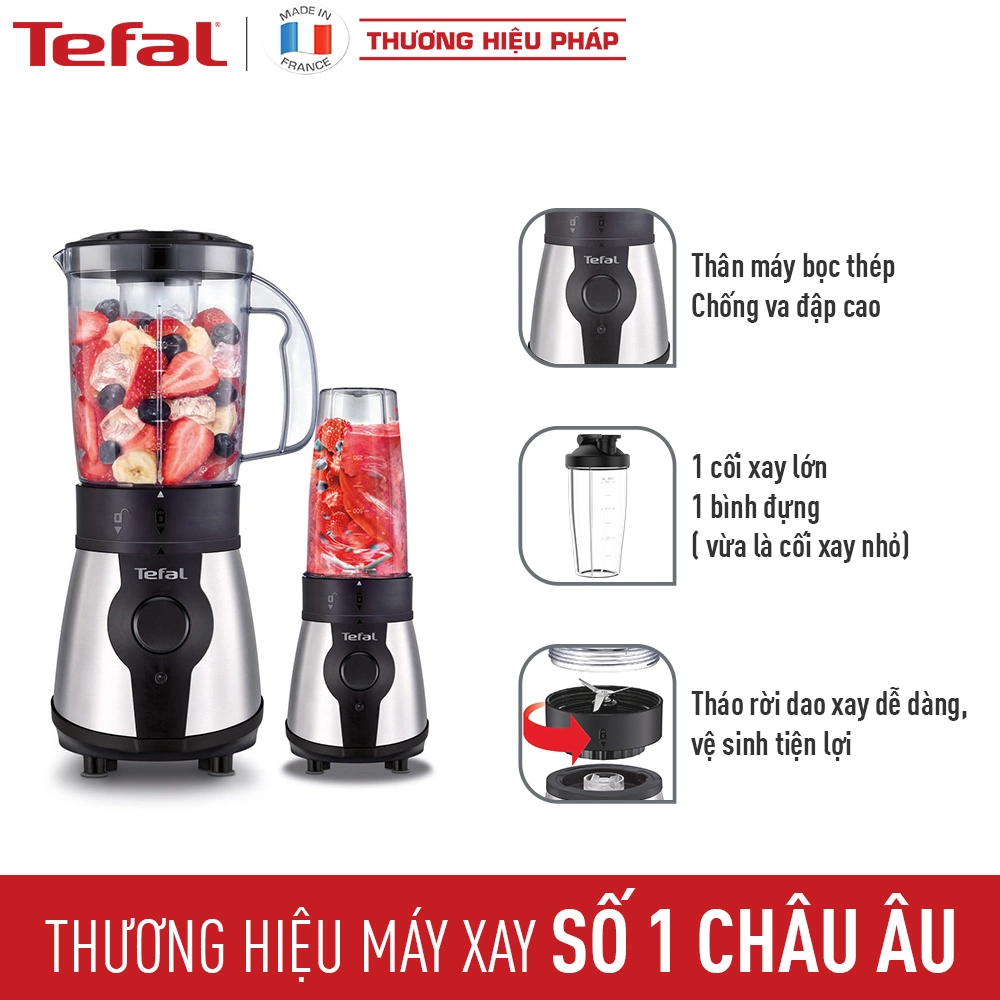 Máy xay sinh tố Tefal BL1B1D39