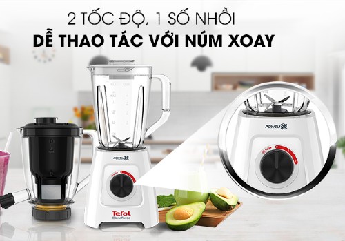 Máy xay sinh tố và ép trái cây Tefal BL42Q166