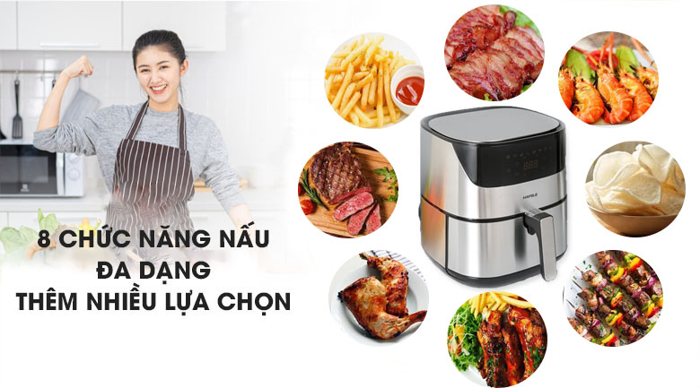 Nồi chiên không dầu Hafele AF-T5A/ 535.43.712