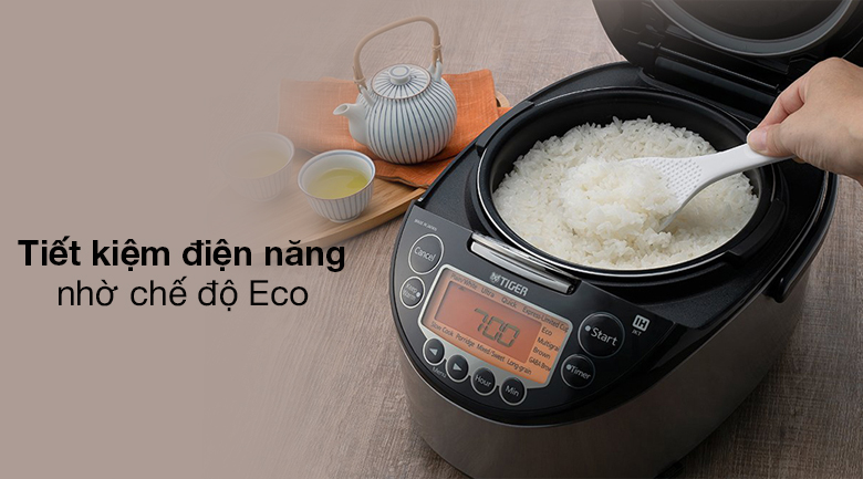 Nồi cơm điện tử cao tần Tiger JKT-D10V