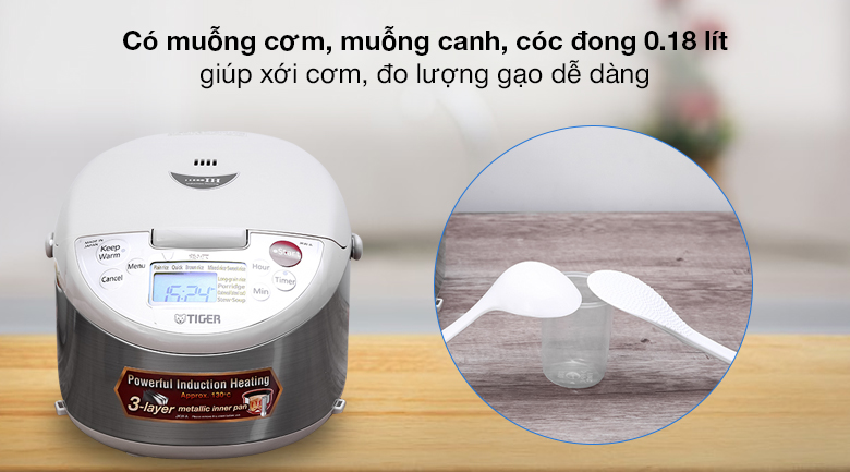 Nồi cơm điện tử cao tần Tiger JKW-A10W