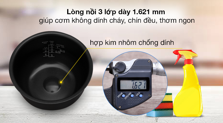 Nồi cơm điện tử cao tần Tiger JKW-A10W