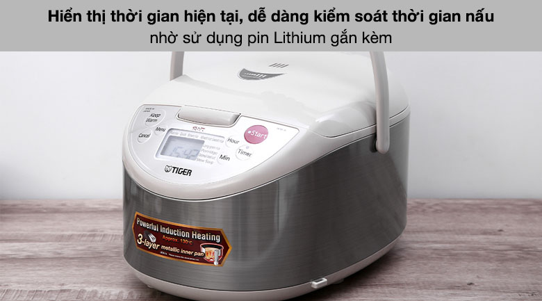 Nồi cơm điện tử cao tần Tiger JKW-A18W