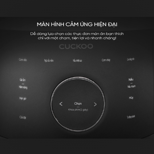 Nồi cơm điện tử áp suất cao tần Cuckoo CRP-LHBR1000F/GRGRCRCKV 1.8L - bảng cảm ứng