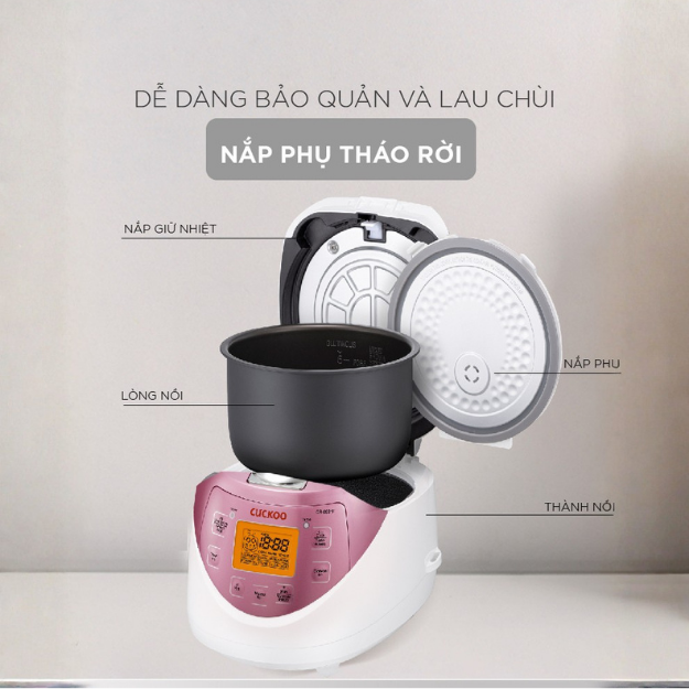 Nồi cơm điện tử Cuckoo CR-0631F