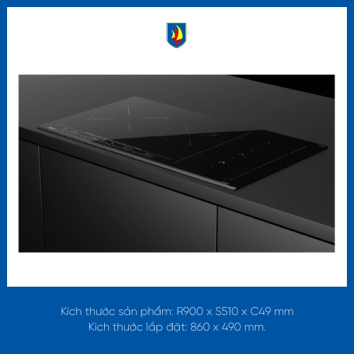 Kích thước Bếp điện từ 4 vùng nấu Teka IZS 96700 MST BK