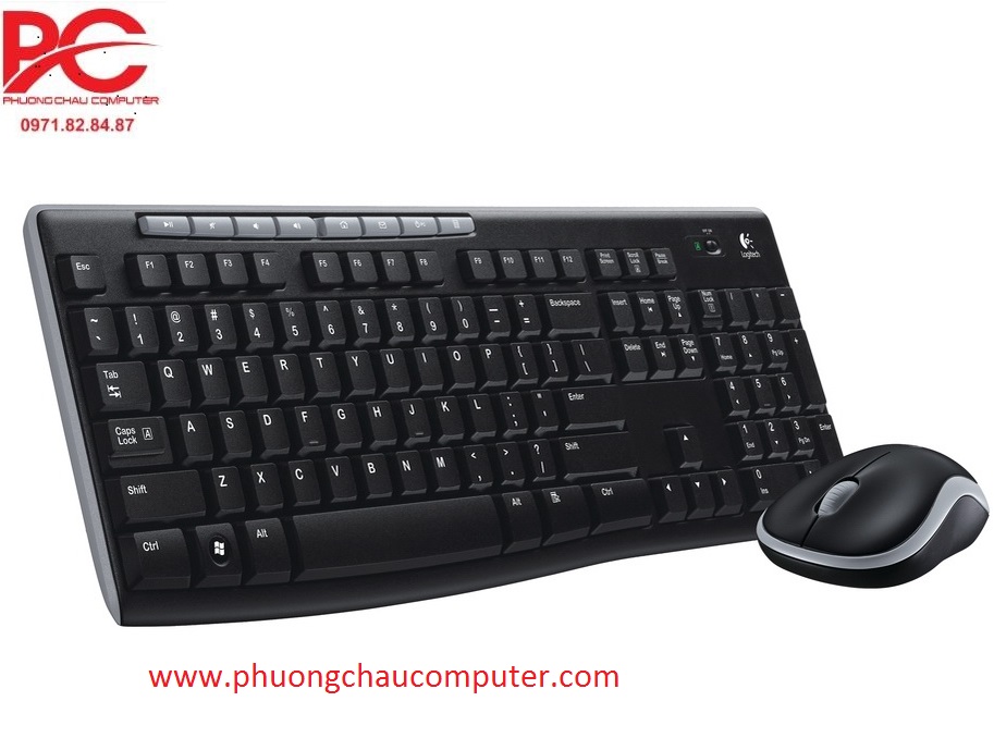 Bộ bàn phím chuột wireless Logitech MK270/MK270R