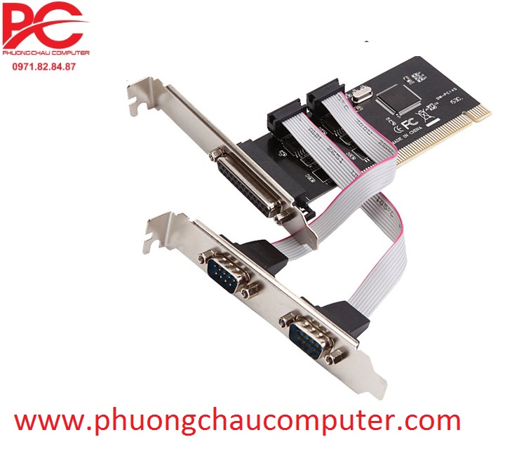 Card PCI to RS232 Com + LPT