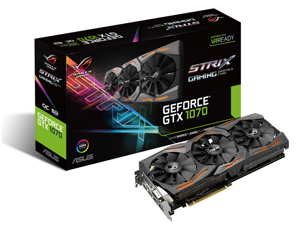 VGA ASUS ROG STRIX-GTX1070-O8G-GAMING