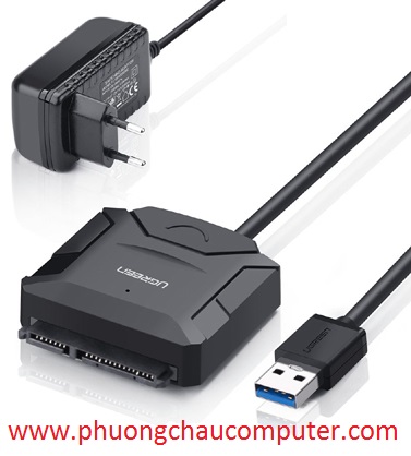 Cáp USB 3.0 To Sata Ugreen 20611 Dùng Cho HDD/SSD 2,5