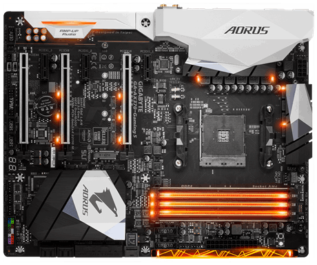 Mainboard GIGABYTE AORUS AX370-Gaming 5 (GA-AX370-GAMING 5)