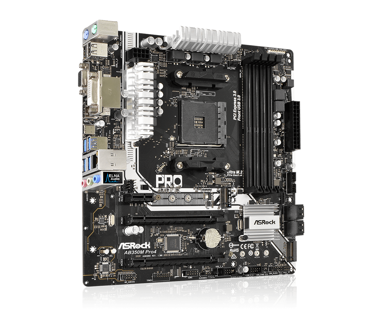 Mainboard Asrock AB350M Pro4