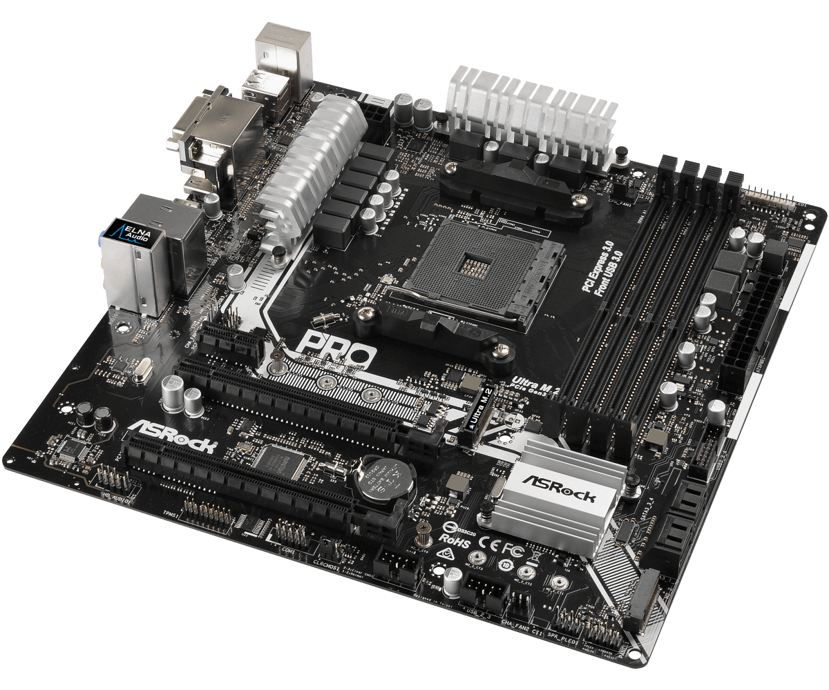 Mainboard Asrock A320M Pro 4