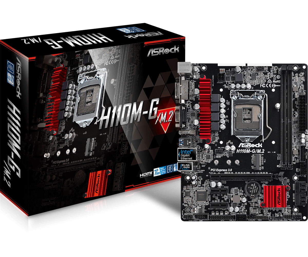 Mainboard Asrock H110M-G/M.2