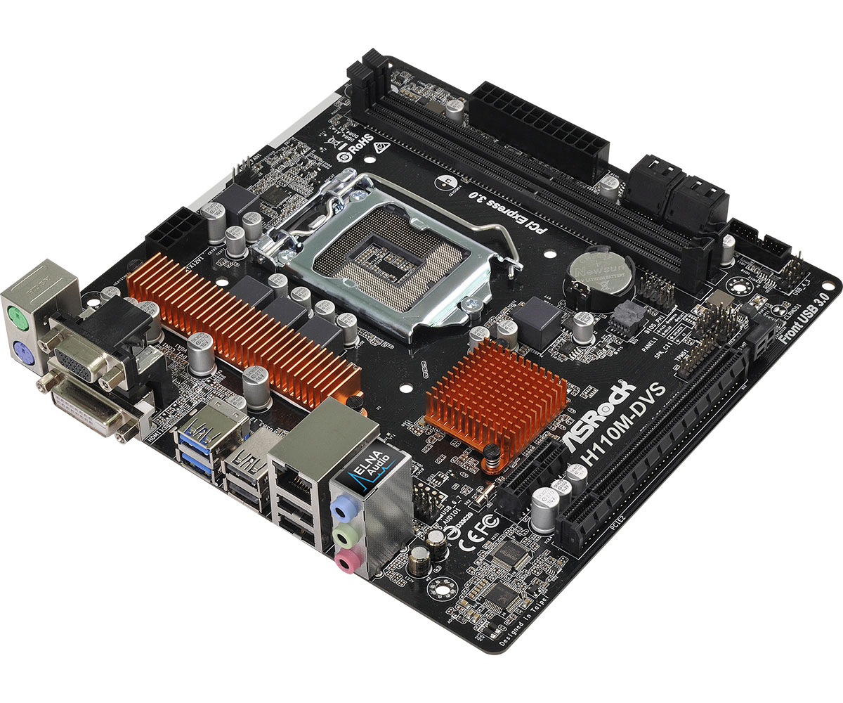 Mainboard Asrock H110M-DVS R3.0