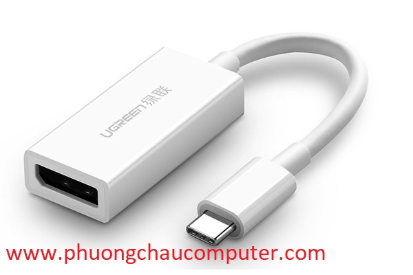 Cáp chuyển đổi USB Type C to Displayport (âm) Ugreen 40372 cao cấp