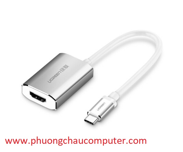 Cáp USB Type-C to HDMI Ugreen 40865 hỗ trợ 4Kx2K cao cấp